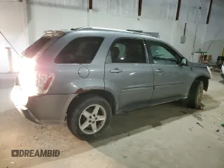 2005 Chevrolet Equinox LT with VIN 2CNDL63FX56097052, listed as a Copart auction lot 46343675 with 0 mi miles and Salvage Title. Bid and sale history available at carsss.com. Image 3.