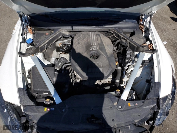 2018 Kia Stinger Premium with VIN KNAE25LA0J6012923, listed as a Copart auction lot 46465745 with 74,904 mi miles and Salvage Title. Bid and sale history available at carsss.com. Image 11.