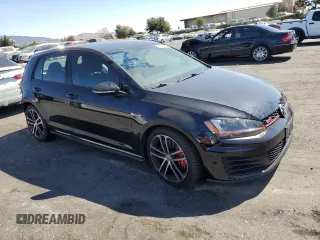 2017 Volkswagen Golf GTI S with VIN 3VW447AUXHM021086, listed as a Copart auction lot 73241644 with 72,667 mi miles and Salvage Title. Bid and sale history available at carsss.com. Image 4.