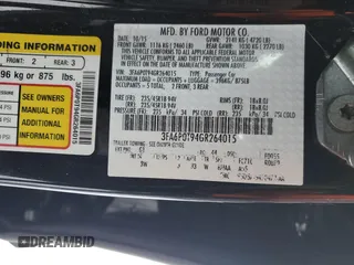 2016 Ford Fusion SE with VIN 3FA6P0T94GR264015, listed as a Copart auction lot 46401445 with 121,188 mi miles and Salvage Title. Bid and sale history available at carsss.com. Image 13.