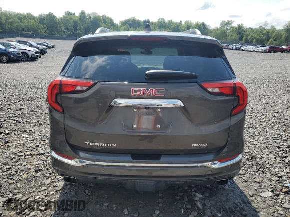 2019 GMC Terrain Denali with VIN 3GKALXEX8KL388874, listed as a Copart auction lot 64785385 with 32,046 mi miles and Salvage title. Bid and sale history available at DreamBid. Image 6.