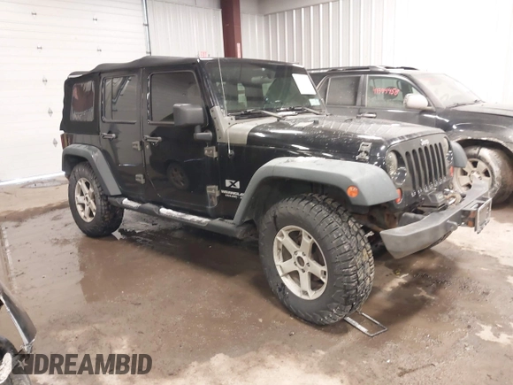 2008 Jeep Wrangler Unlimited X with VIN 1J4GA39178L619031, listed as a IAAI auction lot 41391831 with 177,600 mi miles and . Bid and sale history available at DreamBid. Image 1.