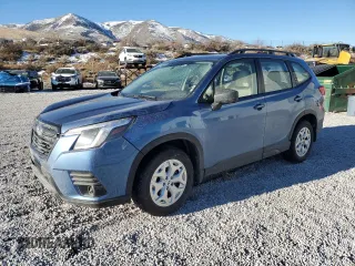 2024 Subaru Forester z VIN JF2SKABC4RH502879, wystawiony jako Copart lot #43032255 z przebiegiem 18 643 mil mil oraz Szkoda całkowita • Salvage title. Historia ofert i sprzedaży dostępna na DreamBid. Obrazek 1.