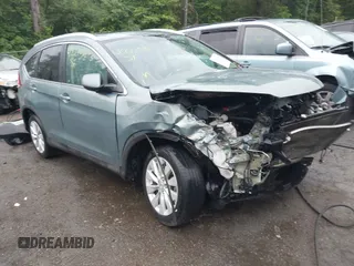 2012 Honda CR-V EX-L with VIN 2HKRM4H73CH608705, listed as a IAAI auction lot 42215873 with 164,843 mi miles and . Bid and sale history available at DreamBid. Image 1.