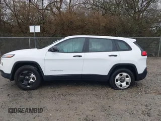 2014 Jeep Cherokee Sport with VIN 1C4PJMAB3EW287020, listed as a IAAI auction lot 41040643 with 134,417 mi miles. Bid and sale history available at carsss.com. Image 14.