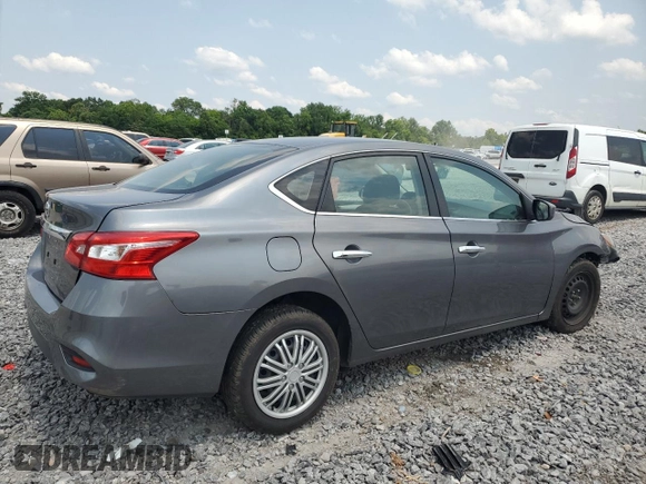 2019 Nissan Sentra S with VIN 3N1AB7AP6KY325167, listed as a Copart auction lot 59037005 with 114,299 mi miles and Salvage title. Bid and sale history available at DreamBid. Image 3.