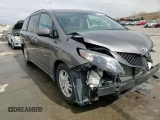 2014 Toyota Sienna SE with VIN 5TDXK3DC1ES445110, listed as a Copart auction lot 49928895 with 127,087 mi miles and Salvage Title. Bid and sale history available at DreamBid. Image 15.
