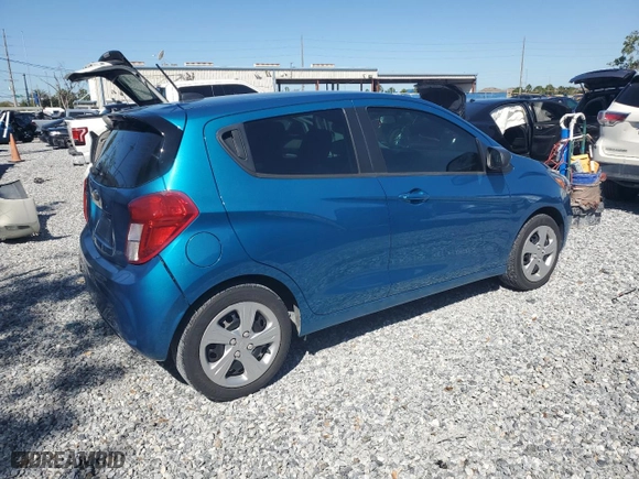 2020 Chevrolet Spark LS with VIN KL8CB6SA0LC449612, listed as a Copart auction lot 47818775 with 16,783 mi miles and Non Repairable. Bid and sale history available at carsss.com. Image 3.