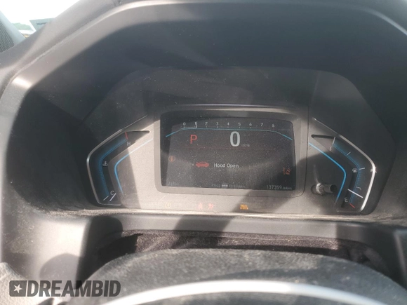 2018 Honda Odyssey EX-L with VIN 5FNRL6H74JB099282, listed as a Copart auction lot 55031025 with 137,359 mi miles and Salvage Title. Bid and sale history available at DreamBid. Image 9.
