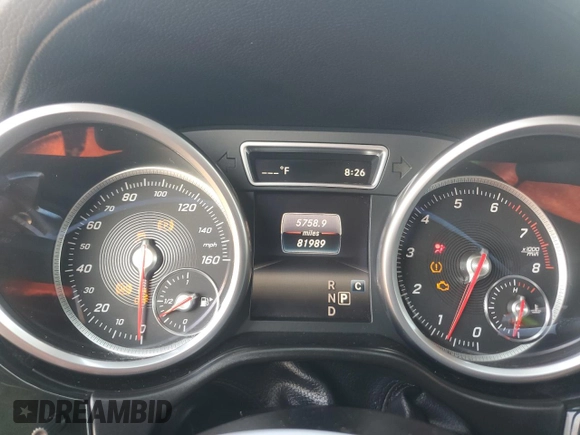 2017 Mercedes-Benz GLS 450 with VIN 4JGDF6EE8HA961700, listed as a Copart auction lot 66122294 with 81,989 mi miles and Salvage Title. Bid and sale history available at DreamBid. Image 9.
