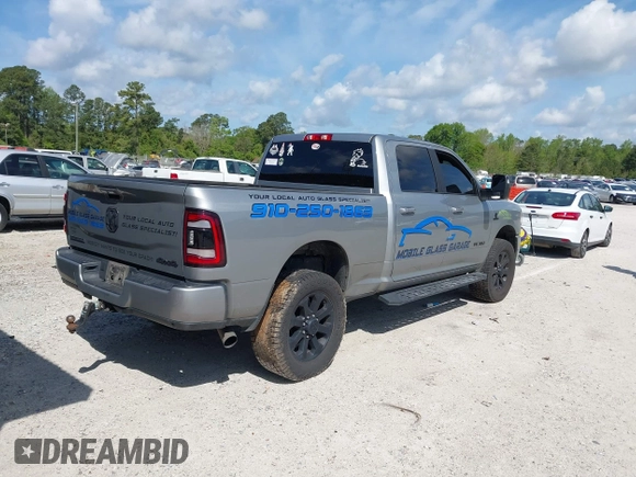 2024 Ram 2500 Big Horn z VIN 3C6UR5DL1RG116185, wystawiony jako IAAI lot #42007154 z przebiegiem Nie podano mil oraz . Historia ofert i sprzedaży dostępna na DreamBid. Obrazek 4.