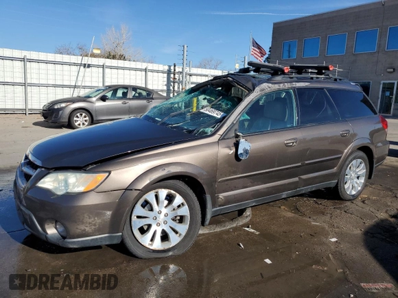 2009 Subaru Outback Ltd with VIN 4S4BP66CX97345724, listed as a Copart auction lot 50469745 with 145,427 mi miles and Salvage Title. Bid and sale history available at carsss.com. Image 1.