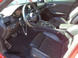 2018 Audi S4 Prestige with VIN WAUC4AF44JA002599, listed as a Copart auction lot 76480454 with 67,325 mi miles and Salvage Title. Bid and sale history available at carsss.com. Image 7.