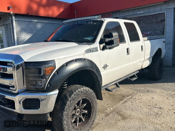 2012 Ford F-250 XL with VIN 1FT7W2BT8CEC15634, listed as a Copart auction lot 57712735 with 239,003 mi miles and Clean title. Bid and sale history available at DreamBid. Image 2.
