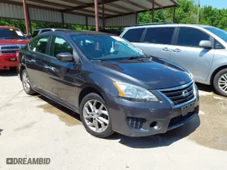 2014 Nissan Sentra SV with VIN 3N1AB7AP4EY243314, listed as a IAAI auction lot 42101060 with 185,491 mi miles. Bid and sale history available at carsss.com. Image 1.