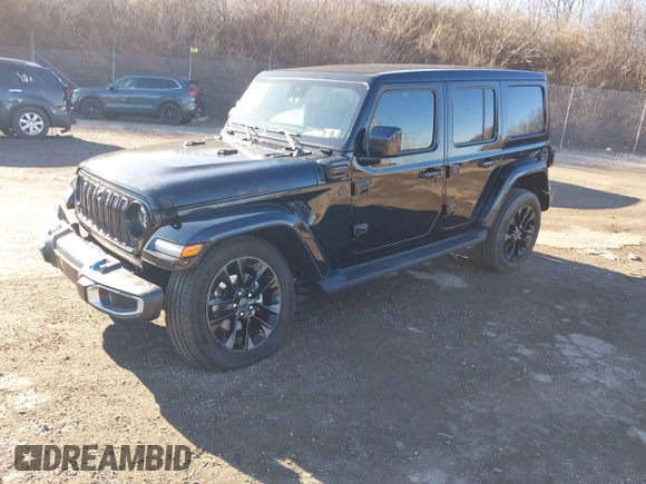 2024 Jeep Wrangler Sahara with VIN 1C4RJXP62RW126989, listed as a IAAI auction lot 41816525 with 11,241 mi miles and . Bid and sale history available at DreamBid. Image 18.