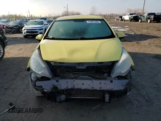 2016 Kia Rio LX with VIN KNADM4A34G6565538, listed as a Copart auction lot 47887645 with 130,394 mi miles and Salvage Title. Bid and sale history available at carsss.com. Image 5.