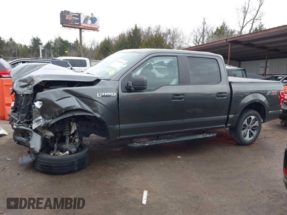 2019 Ford F-150 XL with VIN 1FTEW1C53KKD70870, listed as a IAAI auction lot 41208988 with 31,728 mi miles and . Bid and sale history available at carsss.com. Image 14.