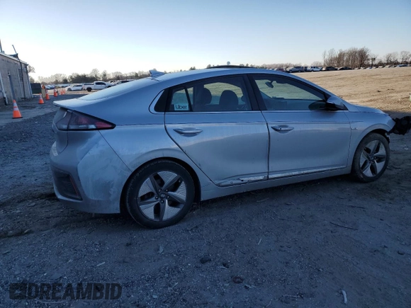 2020 Hyundai Ioniq SEL z VIN KMHC85LC4LU215222, wystawiony jako Copart lot #50198285 z przebiegiem 232 664 mil mil oraz Czysty tytuł • Clean title. Historia ofert i sprzedaży dostępna na DreamBid. Obrazek 3.