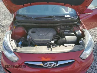 2013 Hyundai Accent SE with VIN KMHCU5AE0DU121047, listed as a Copart auction lot 52648035 with 42,655 mi miles and Salvage Title. Bid and sale history available at carsss.com. Image 11.