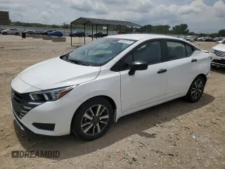 2024 Nissan Versa S with VIN 3N1CN8DVXRL923205, listed as a Copart auction lot 60542575 with 15,384 mi miles and Salvage title. Bid and sale history available at DreamBid. Image 1.