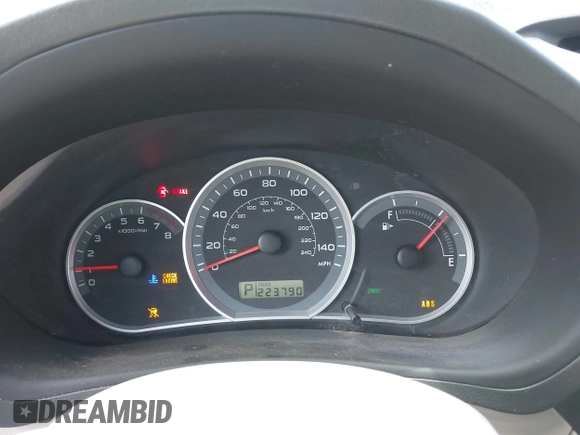 2008 Subaru Impreza Sedan (Natl) i w/Premium Pkg with VIN JF1GE61698H512350, listed as a IAAI auction lot 42143021 with 223,790 mi miles. Bid and sale history available at carsss.com. Image 7.