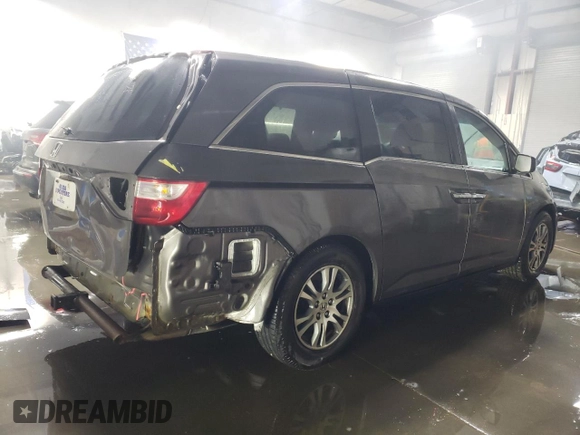 2011 Honda Odyssey EX with VIN 5FNRL5H43BB102092, listed as a Copart auction lot 88515705 with 149,414 mi miles and Salvage Title. Bid and sale history available at carsss.com. Image 3.