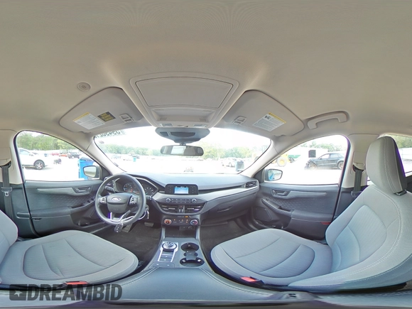 2020 Ford Escape S with VIN 1FMCU0F66LUA22395, listed as a Copart auction lot 59496215 with 68,184 mi miles and Salvage title. Bid and sale history available at DreamBid. Image 15.