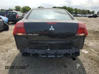 2007 Mitsubishi Galant ES with VIN 4A3AB36F67E081303, listed as a Copart auction lot 64400114 with 110,157 mi miles and Salvage Title. Bid and sale history available at carsss.com. Image 6.