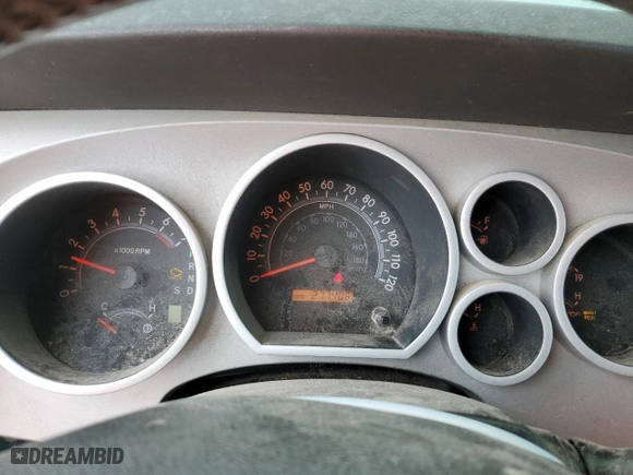 2007 Toyota Tundra SR5 with VIN 5TFBV541X7X004696, listed as a Copart auction lot 49679535 with 277,406 mi miles and Salvage Title. Bid and sale history available at carsss.com. Image 9.