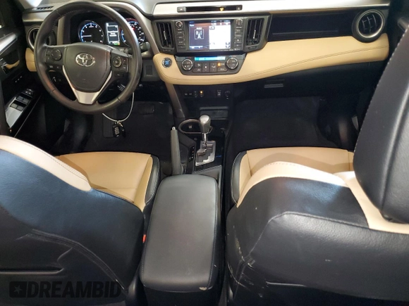 2016 Toyota RAV4 Limited z VIN JTMDFREV7GJ091183, wystawiony jako Copart lot #58096115 z przebiegiem 55 701 mil mil oraz Szkoda całkowita • Salvage title. Historia ofert i sprzedaży dostępna na DreamBid. Obrazek 8.