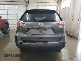 2016 Nissan Rogue S with VIN KNMAT2MT9GP598487, listed as a Copart auction lot 54503715 with 97,051 mi miles and Salvage Title. Bid and sale history available at carsss.com. Image 6.