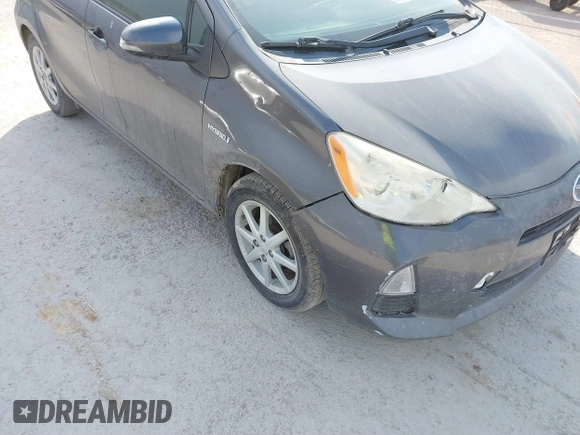 2013 Toyota Prius One with VIN JTDKDTB32D1553545, listed as a IAAI auction lot 41697614 with 157,945 mi miles and . Bid and sale history available at carsss.com. Image 17.
