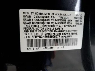 2014 Acura MDX with VIN 5FRYD3H29EB006577, listed as a Copart auction lot 49471645 with 145,942 mi miles and Salvage Title. Bid and sale history available at carsss.com. Image 14.