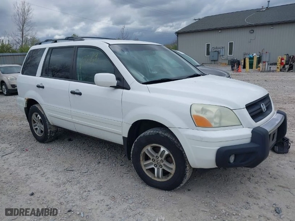2004 Honda Pilot EX with VIN 2HKYF18604H559427, listed as a IAAI auction lot 42045954 with 361,939 mi miles. Bid and sale history available at carsss.com. Image 1.