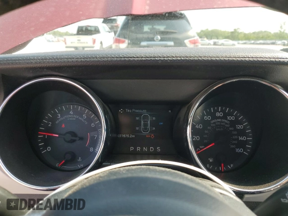 2015 Ford Mustang EcoBoost Premium with VIN 1FATP8UH2F5365272, listed as a Copart auction lot 60438825 with 77,675 mi miles and Salvage title. Bid and sale history available at DreamBid. Image 9.