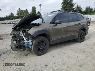 2023 Subaru Forester Wilderness with VIN JF2SKAMC6PH495928, listed as a Copart auction lot 64643725 with 24,617 mi miles and Salvage title. Bid and sale history available at DreamBid. Image 1.