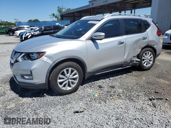2017 Nissan Rogue SL with VIN JN8AT2MT5HW405585, listed as a Copart auction lot 49494535 with 93,390 mi miles and Non Repairable. Bid and sale history available at DreamBid. Image 1.
