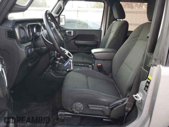 2021 Jeep Wrangler Sport S with VIN 1C4GJXAN6MW542771, listed as a Copart auction lot 78093614 with 26,675 mi miles and Salvage Title. Bid and sale history available at DreamBid. Image 7.