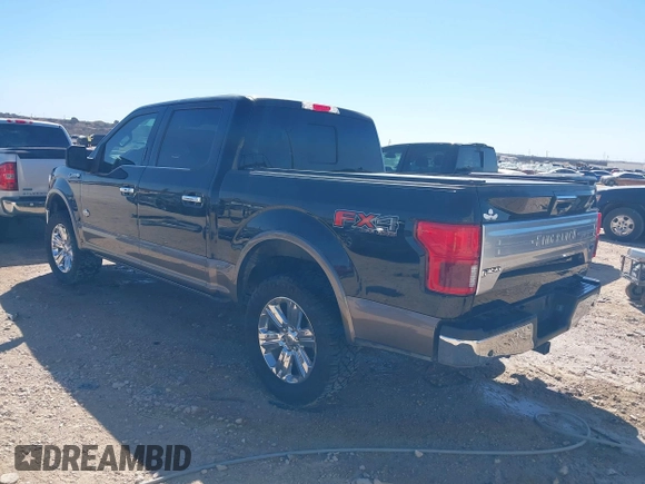 2019 Ford F-150 XL with VIN 1FTEW1E47KFD00513, listed as a IAAI auction lot 41564896 with 74,755 mi miles. Bid and sale history available at carsss.com. Image 3.