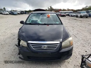 2009 Kia Spectra EX with VIN KNAFE222895598177, listed as a Copart auction lot 73971424 with 141,241 mi miles and Clean Title. Bid and sale history available at carsss.com. Image 5.