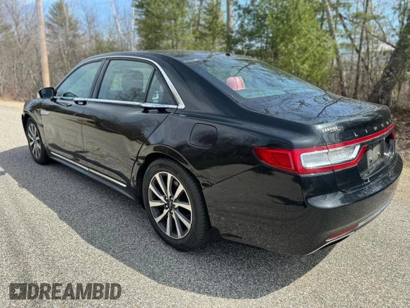 2017 Lincoln Continental Premiere with VIN 1LN6L9VKXH5602396, listed as a Copart auction lot 54011405 with 77,344 mi miles and Clean Title. Bid and sale history available at carsss.com. Image 3.