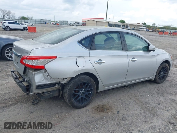 2015 Nissan Sentra SR with VIN 3N1AB7AP3FY246237, listed as a IAAI auction lot 41971405 with 174,105 mi miles and . Bid and sale history available at DreamBid. Image 4.