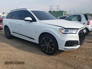2022 Audi Q7 Premium Plus z VIN WA1LXBF72ND008376, wystawiony jako Copart lot #60285845 z przebiegiem 36 713 mil mil oraz Szkoda całkowita • Salvage title. Historia ofert i sprzedaży dostępna na DreamBid. Obrazek 4.