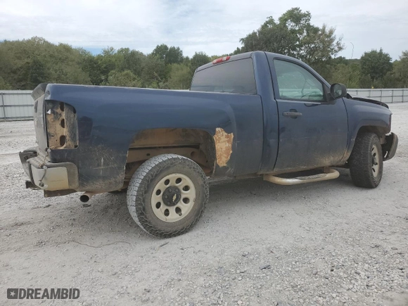2011 Chevrolet Silverado 1500 Work Truck with VIN 1GCNCPEX1BZ281221, listed as a Copart auction lot 73352954 with 153,949 mi miles and Salvage Title. Bid and sale history available at carsss.com. Image 3.