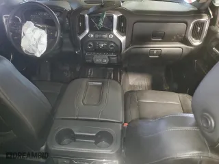2019 GMC Sierra 1500 SLT with VIN 1GTU9DED5KZ123141, listed as a Copart auction lot 45102115 with 0 mi miles and Salvage Title. Bid and sale history available at carsss.com. Image 8.