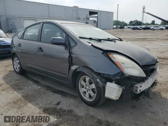 2008 Toyota Prius with VIN JTDKB20U683404349, listed as a Copart auction lot 54407325 with 132,140 mi miles and Salvage Title. Bid and sale history available at DreamBid. Image 4.