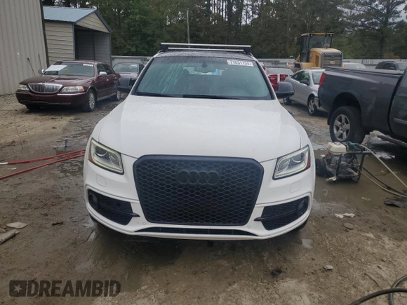 2016 Audi SQ5 Premium Plus with VIN WA1CCAFP6GA118759, listed as a Copart auction lot 71631734 with 70,583 mi miles and Salvage Title. Bid and sale history available at carsss.com. Image 5.