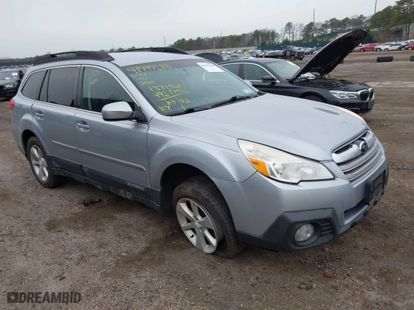 2014 Subaru Outback 2.5i Premium with VIN 4S4BRBCC8E3243525, listed as a IAAI auction lot 41997680 with 137,492 mi miles. Bid and sale history available at carsss.com. Image 1.