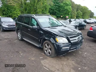 2012 Mercedes-Benz GL 450 z VIN 4JGBF7BE4CA763030, wystawiony jako IAAI lot #42315638 z przebiegiem 104 319 mil mil oraz . Historia ofert i sprzedaży dostępna na DreamBid. Obrazek 1.